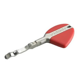 Cylindre rond double entrée F3D monobloc pour remplacement A2P chromé - FICHET - Image 2