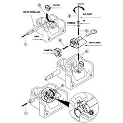 Sabot rideau métallique CONDOR pour demi profilé européen - VIRO – Image 5