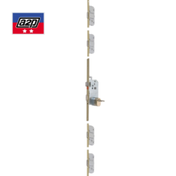 Serrure à encastrer 5 points axe 50 pêne dormant demi-tour clé i A2P 5090 SGN2 - VACHETTE ASSA ABLOY