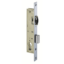 Serrure à encastrer monopoint à rouleau clé i série 880 - METALUX