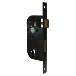 Serrure à encastrer monopoint axe 45 pêne dormant demi-tour clé i bouts carrés - BRICARD