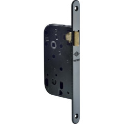 Serrure à encastrer monopoint axe 50 bec de cane MULTIBAT 2500 sans gâche bouts ronds - JPM