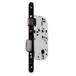 Serrure à encastrer monopoint axe 50 pêne dormant demi-tour d'urgence D459 - VACHETTE ASSA ABLOY