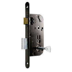 Serrure à encastrer monopoint axe 50 pêne dormant demi-tour D351 clé L - VACHETTE ASSA ABLOY