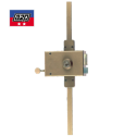 Serrure applique 3 points horizontale à tirage profil rond A2P** KESO 8000 OMEGA - JPM