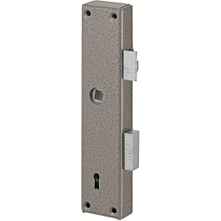 Serrure applique monopoint verticale à fouillot 4 gorges 10-40 - METALUX