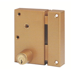 Serrure applique monopoint verticale à fouillot poussant ZENITH 572 - ISEO