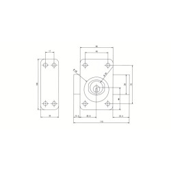 Verrou monopoint 2 entrée RADIALIS - VACHETTE ASSA ABLOY – Image 2
